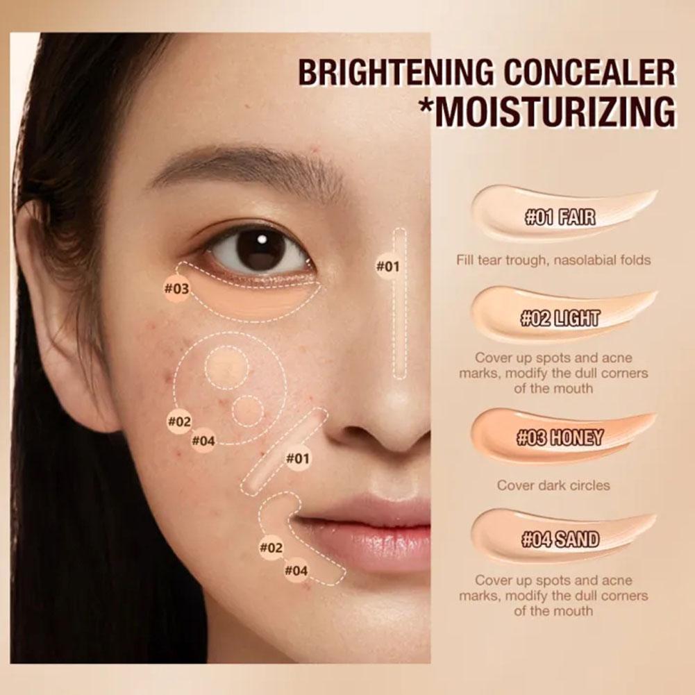 O.two.o Che Khuyết Điểm Độ Phủ Cao Chống Thấm Nước Mặc Lâu Dài Mụn Sẹo Vòng Tròn W0z7
