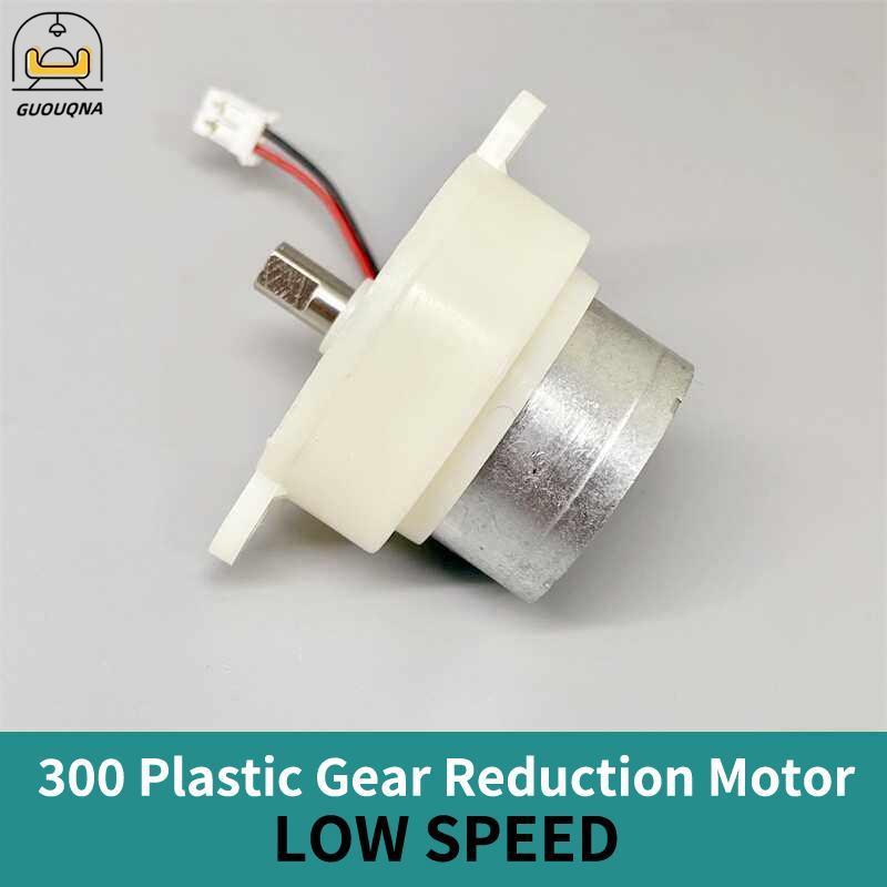 GUOUQNA 7RPM Tốc Độ Chậm Mini 300 Gear Motor Micro Hộp Số Giảm Bánh Răng Động Cơ Cho Đồ Chơi Trẻ Em 