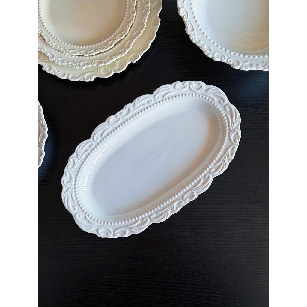 Đĩa Ăn Tối Đẹp Cao Cấp Cá Hấp Hộ Gia Đình Hấp Cá Cao Cấp Cá Hấp Đĩa Đặc Biệt Tấm Hình Bầu Dục