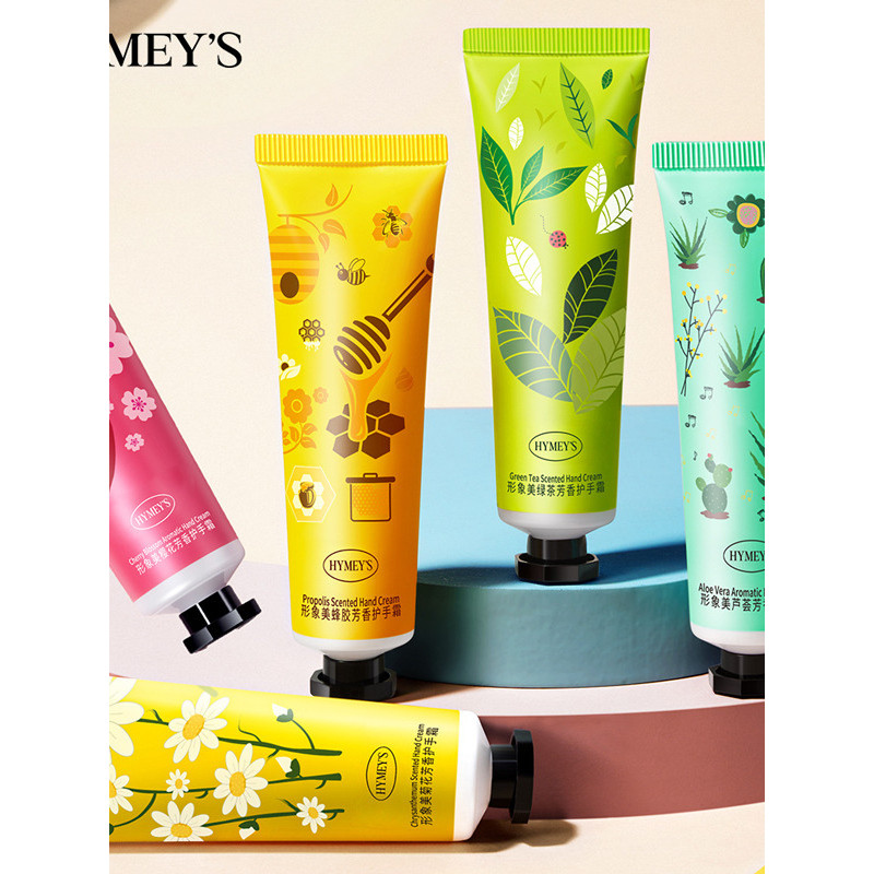 Hymeys Hình Ảnh Làm Đẹp Trà Xanh Keo Nha Hội Hoa Cúc Hoa Anh Đào Hương Thơm Tay Kem Nam Nữ Chống Khô