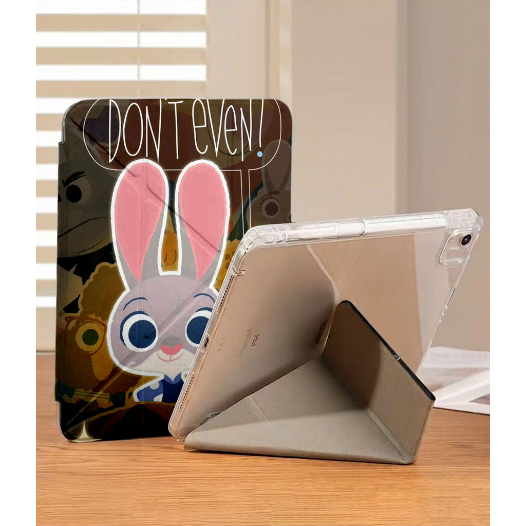 Zootopia Judy ốp lưng ipad chữ Y cho ipad air m3 M4 A16 Pro 11 13 M5 gen5 6 7 8 9 10.2 Chống sốc ipa