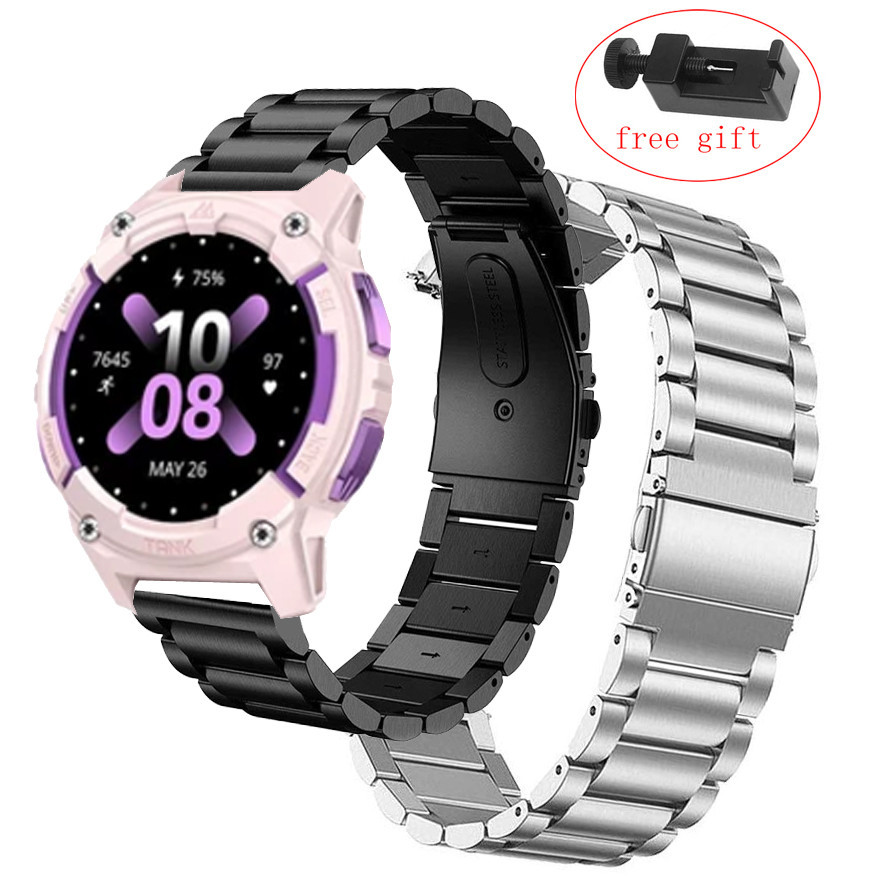 KOSPET TANK S2 Dây đeo bằng thép không gỉ bằng kim loại cho KOSPET TANK S2 Đồng hồ thông minh Dây đe