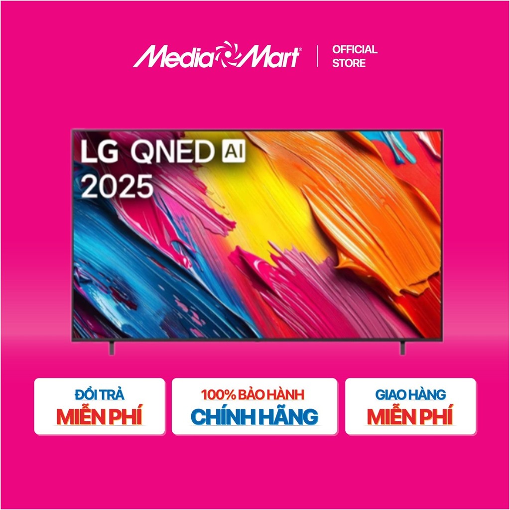 [MEDIAMART] - LG Smart TV QNED AI 4K 65 Inch 65QNED70ASA - FREESHIP,Bảohànhchínhhãng