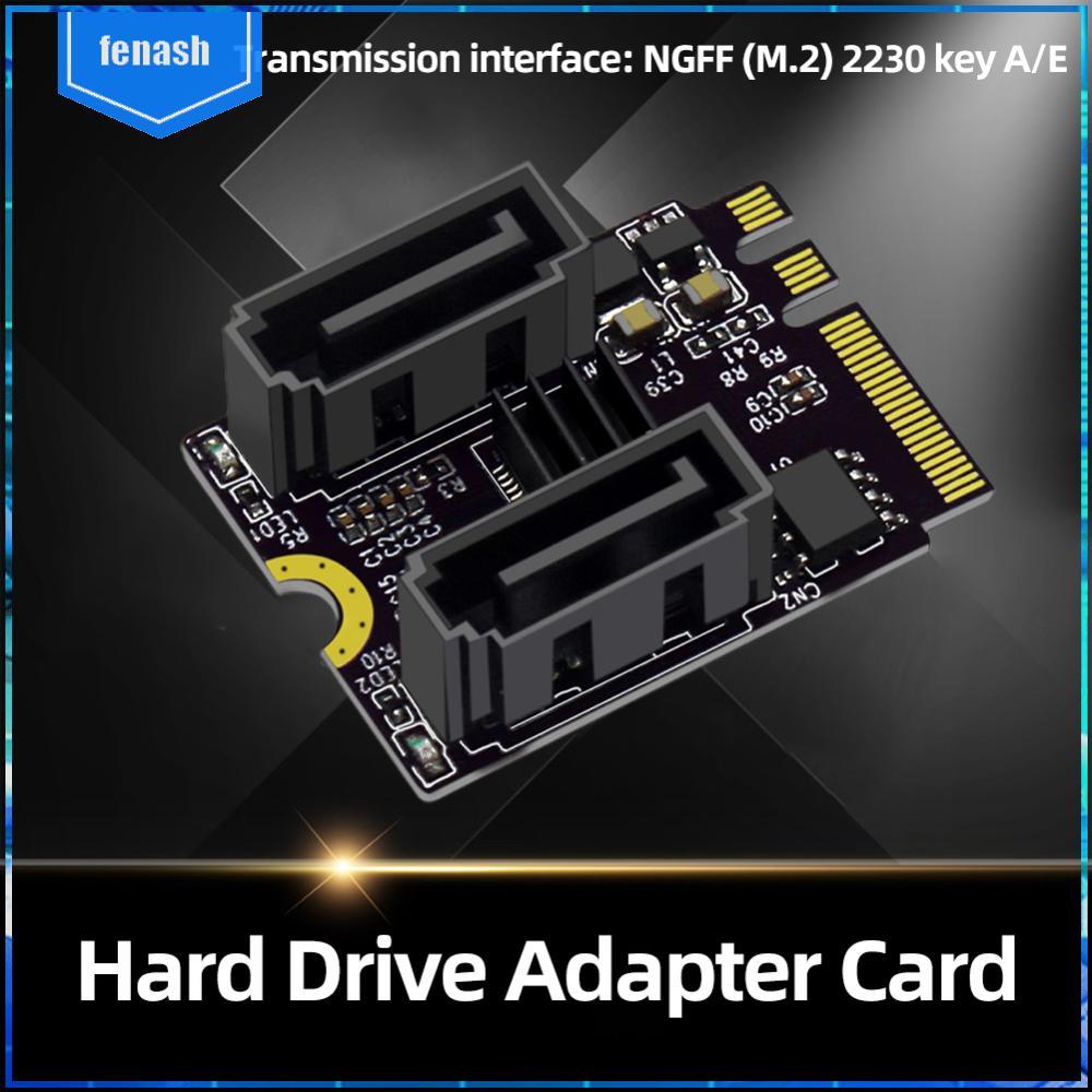 Thẻ chuyển đổi đĩa cứng M2 sang SATA3.0 PCI-E3.0 KEY A + E WIFI M.2 sang SATA Thẻ chuyển đổi không c