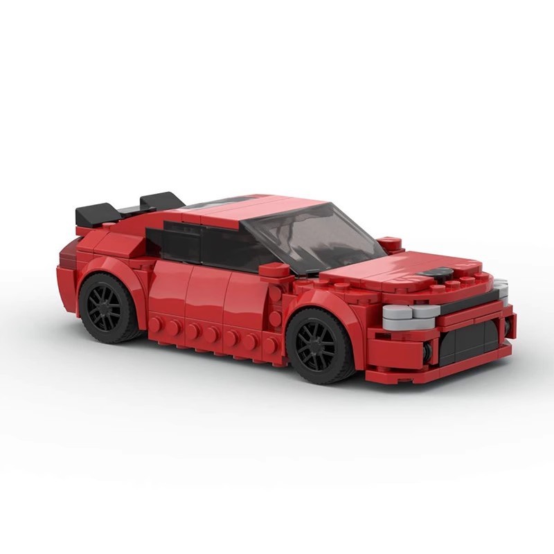 MOC Khối Xây Dựng Tương Thích Lego 91379 Dodge Challenger Sáng Tạo Lắp Ráp Xe Mô Hình Đồ Chơi Trẻ Em