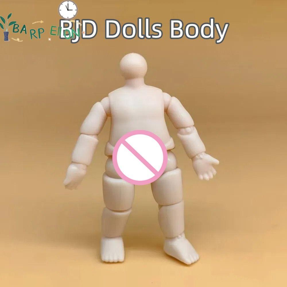 Búp bê hình BARPELLON, Búp bê cơ thể nhiều khớp PVC, Búp bê Anime cao 6,3 cm bền bỉ Thân búp bê BJD 