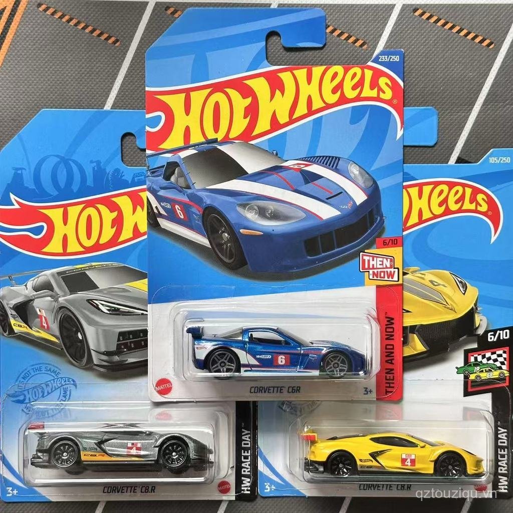 Hot Wheels Xe thể thao nhỏ Corvette C7 Z06 ZR1 corvette C7RC8 C6R MTBI