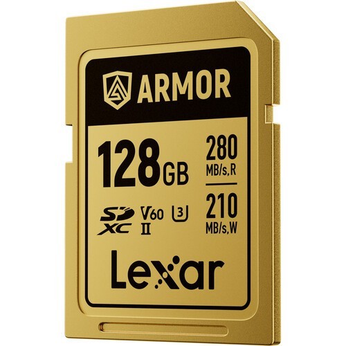 Lexar SD ARMOR GOLD UHS-II Series 128GB | 256GB – Thẻ Nhớ Chính Hãng BH 5 Năm