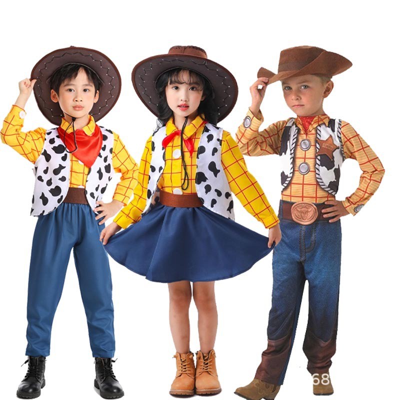 Ngày Trẻ Em Câu Chuyện Đồ Chơi 4 Trang Phục Woody Trẻ Em Cosplay Trang Phục Hóa Trang