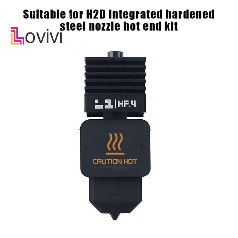 [Lovivivi] H2d Hotend Highflow Cho Bmabu Lab H2D Hotend H2d Cho Bambulab Thép Cứng Chất Lượng Cao Ho