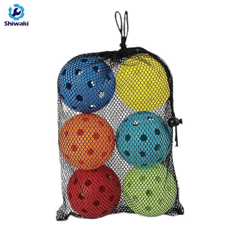 6x Quả Bóng Pickleball 40 Lỗ Quả Bóng Dưa Cho Giải Đấu Chơi Trong Nhà Ngoài Trời