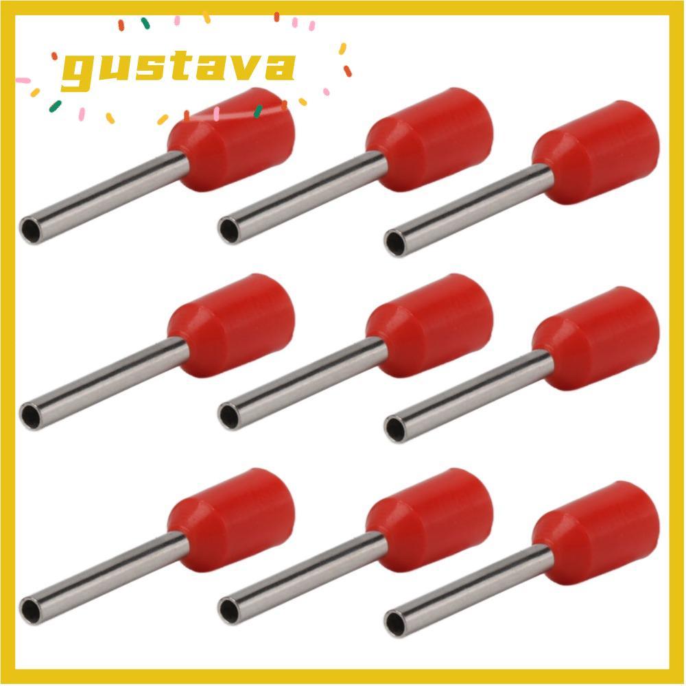 GUSTAVA 1000 Chiếc Thiết Bị Đầu Cuối Ferrules Cách Nhiệt, Bộ Đầu Nối Ferrule Dây Chất Liệu Đồng E051