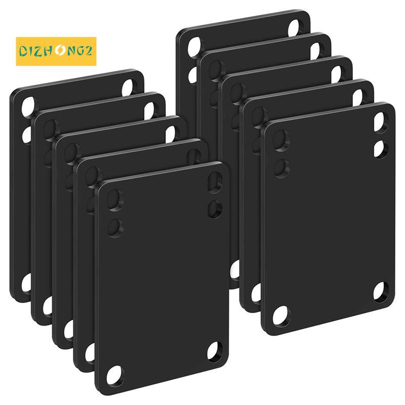 10 Chiếc 3 mm Ván Trượt Riser Tấm Chống Sốc Longboard Rise Miếng Lót Ván Trượt Chống Sốc Mềm Longboa