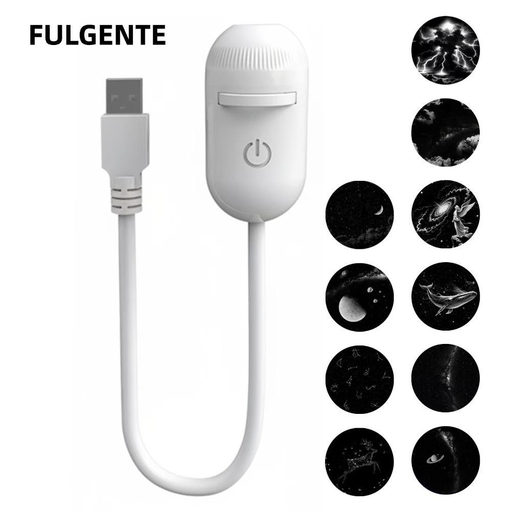 Máy chiếu Galaxy Star FULGENTE, Máy chiếu bầu trời đầy sao điều khiển độ sáng có thể điều chỉnh, 360