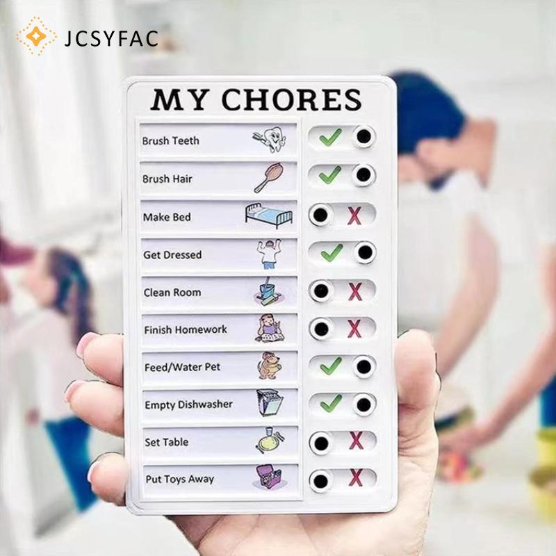 JCSYFAC Trẻ Em Hàng Ngày K Kế Hoạch Ban Treo Tường Ghi Nhớ Bảng Nhựa Đa Năng Sinh Viên K Ban Hợp Tác
