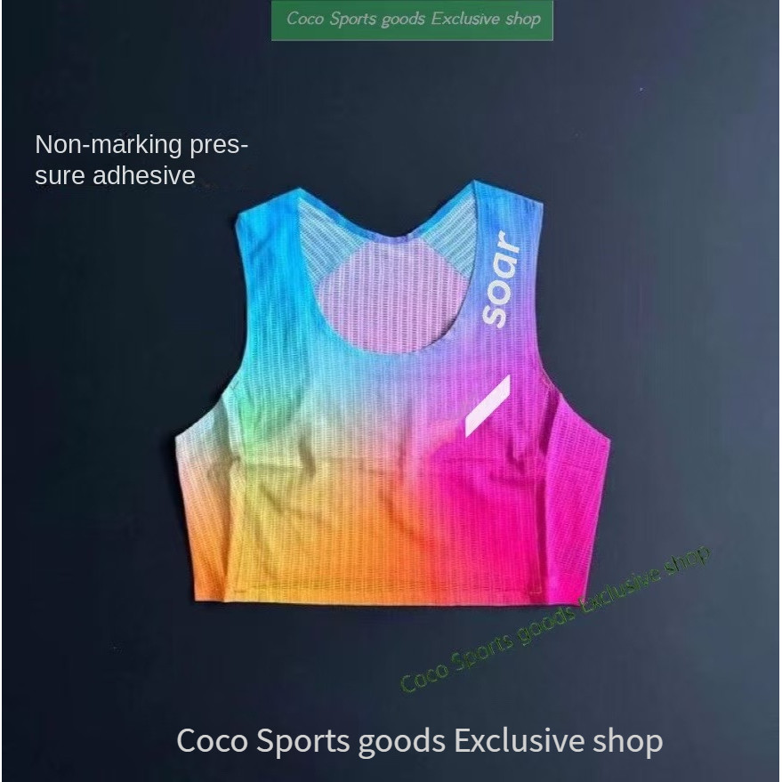 Soar Sports Running Marathon Women's Vest Sports Outdoor Quick-Drying Breathable Jogging Clothes Sea