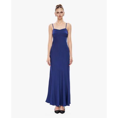 GIGI - Đầm hai dây maxi cổ vuông cúp ngực_G2103D261151-25