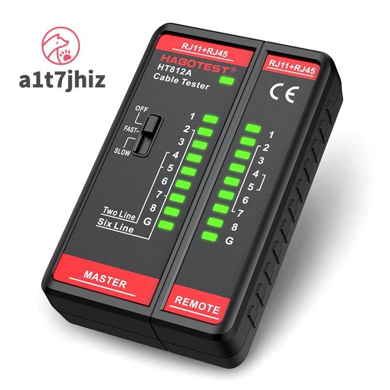 Máy kiểm tra cáp mạng HT812A, Kiểm tra liên tục đường dây điện thoại cáp cho CAT5 / CAT5E / CAT6 / C