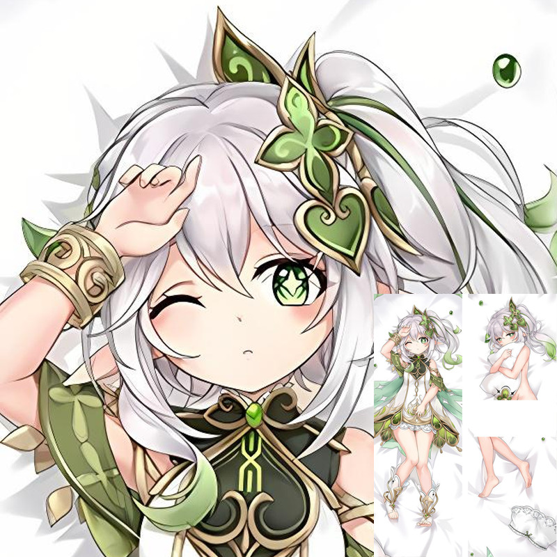 Anime Genshin Tác Động Nahida Dakimakura Gối Cosplay Otaku Nhật Bản Gối Đệm Chỉ Vỏ Gối