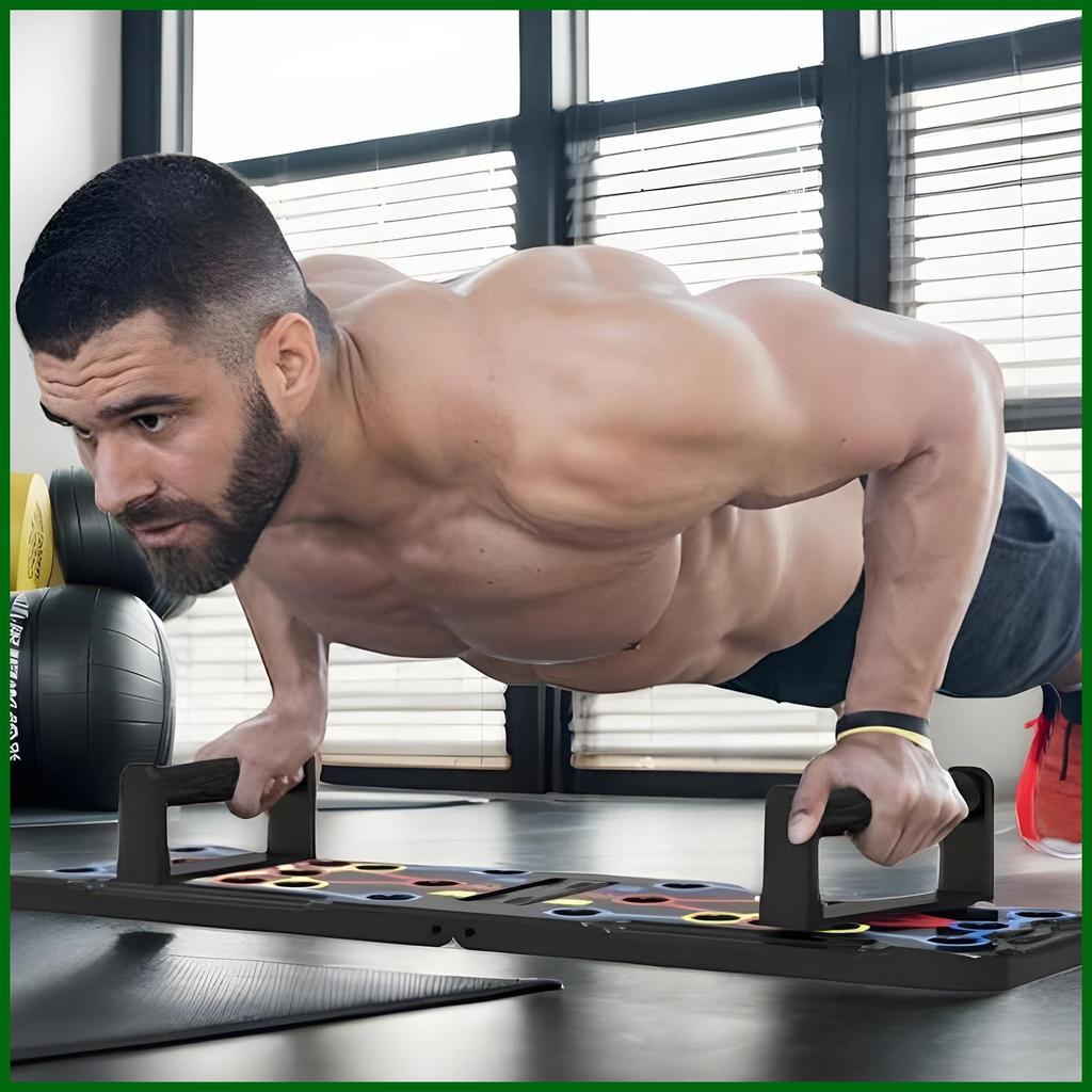 Push Up Board Dành Cho Nam Push Up Board Tay Cầm Chống Trơn Trượt Có Thể Gập Lại Thiết Bị Tập Luyện 