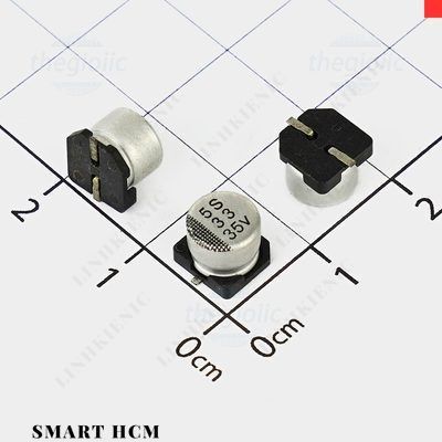 [20 Cái]- Tụ Nhôm SMD 33uF 35V 6.3x5.4mm Smart. HCM City