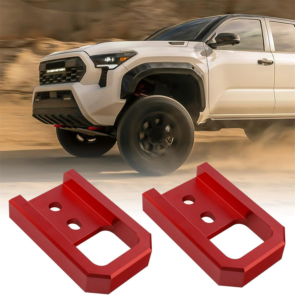 Móc kéo màu đỏ cho Toyota Tacoma 2024-2026 / 4Runner 2025-2026 / Land Cruiser 250 2024-2025 - Phụ ki