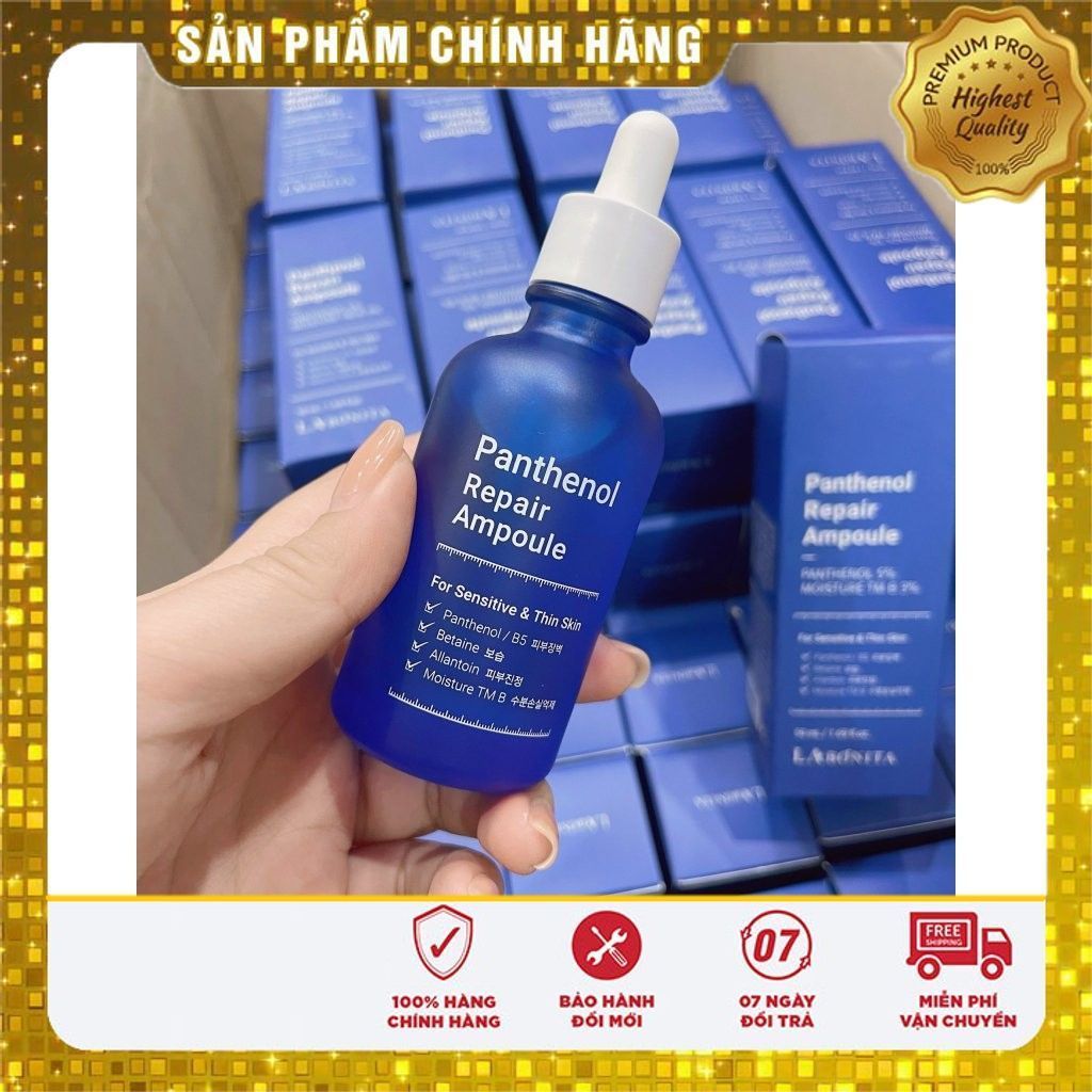 Tinh Chất Phục Hồi Da Labonita Panthenol Repair Ampoule B5 50ml [Tặng 5ml] – Dưỡng Ẩm, Làm Dịu Da