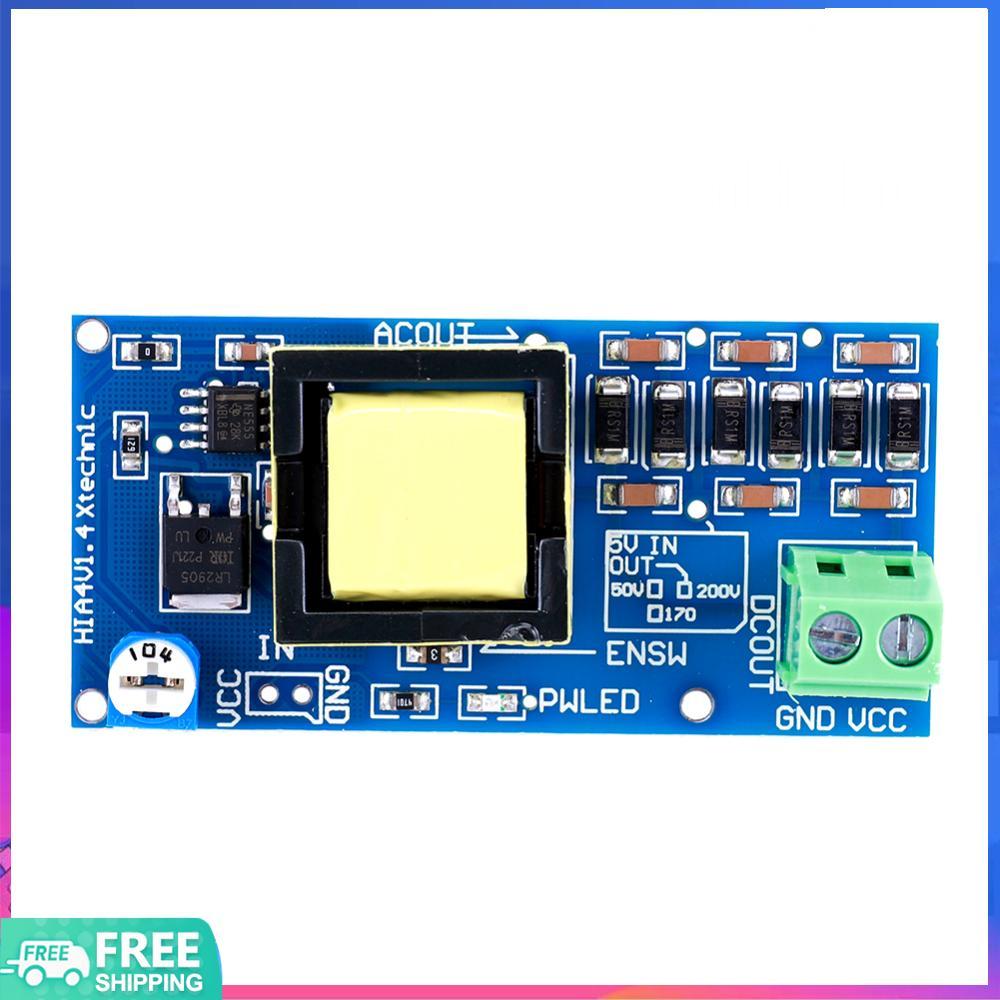 Chiếu sáng♨ Mô-đun cấp nguồn sạc tụ điện cao áp 5V-12V Bước lên đến 300V-1200V DC-DC Bước lên mô-đun