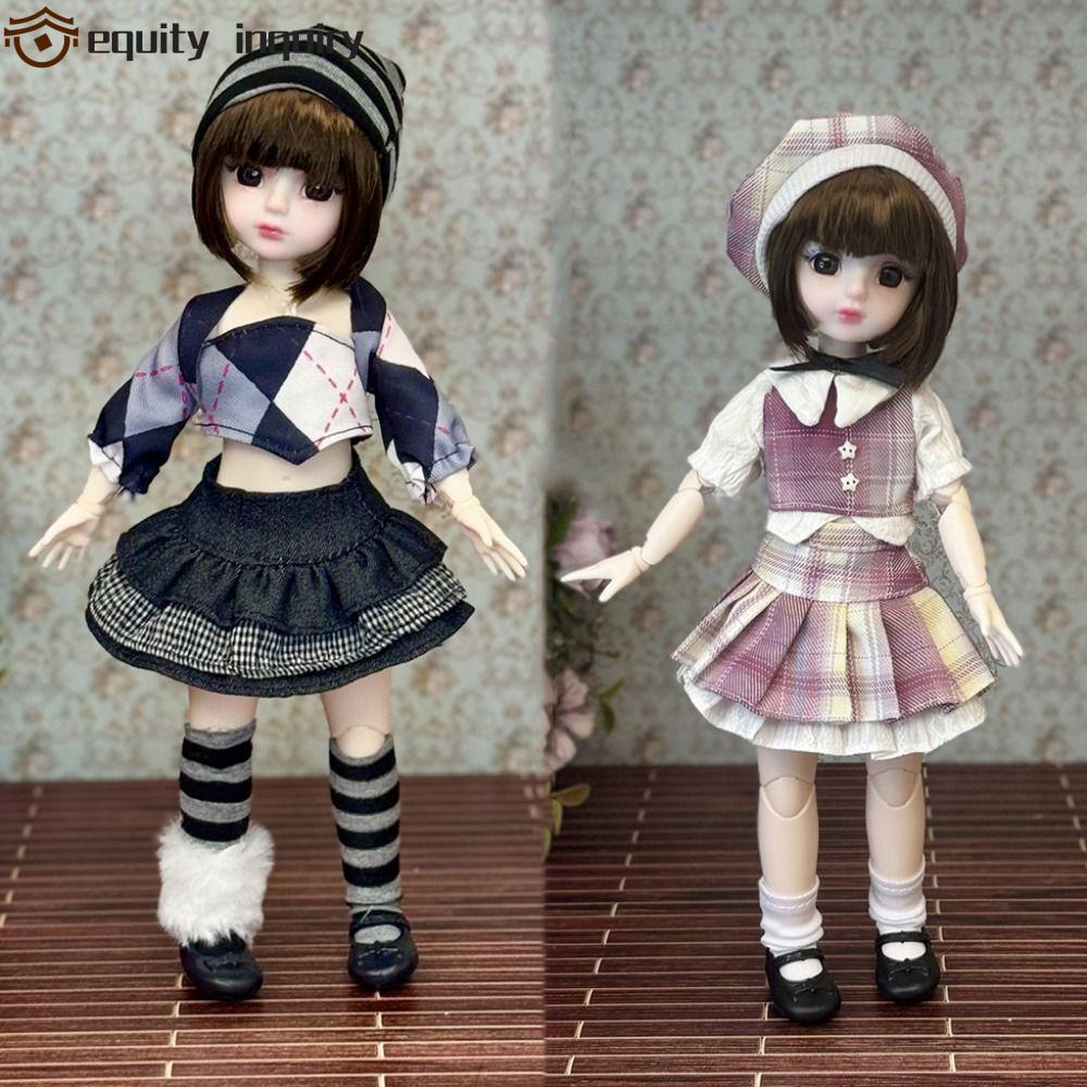 TƯỢNG YÊU THÍCH Búp bê BJD 30cm, Dress Up 3D Eyes Removable Joints Doll, Dressing Doll 1 / 6 BJD Khớ