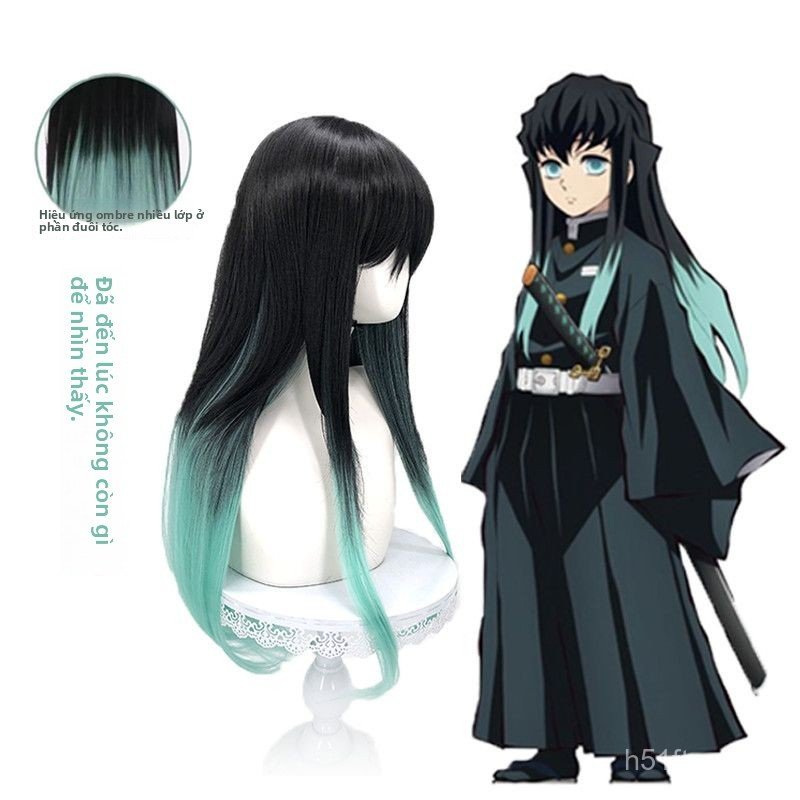 Toc Gia Tokito Muichiro Cosplay Sieu Thom Ngon Dam Da Gion Tan An Lien Cuc Da
