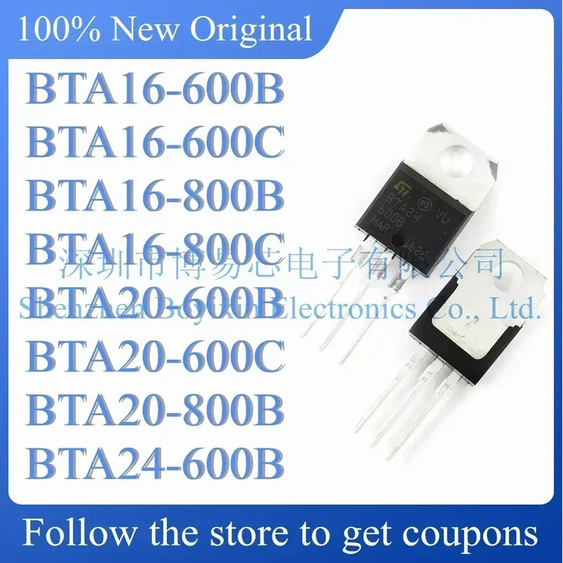 5 Chiếc BTA16-600B BTA16-600C BTA16-800B BTA16-800C BTA20-600B BTA20-600C BTA20-800B BTA24-600B TO-2