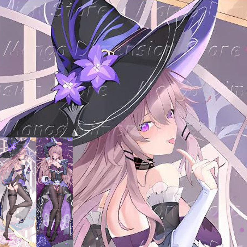 Trò Chơi Honkai Star Rail The Herta Dakimakura Vỏ Gối Hai Mặt HD In Vỏ Gối Trang Trí Nhà Cửa Quà Tặn