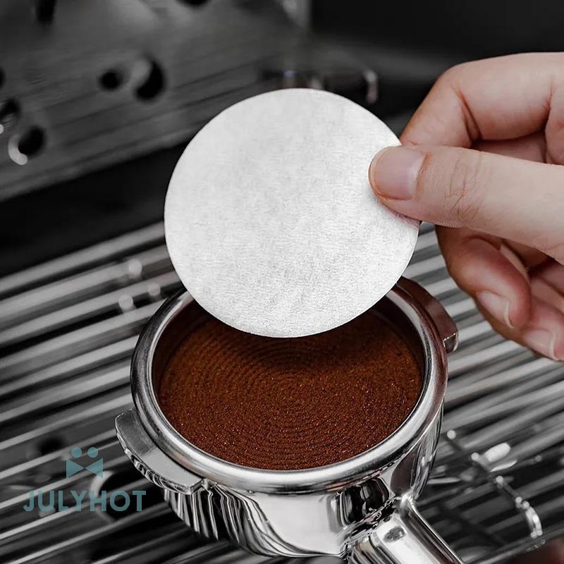 Giấy lọc cà phê COOL 51mm 53mm 58mm Giấy lọc nước thứ cấp dùng một lần Espresso Portafilter Phụ kiện
