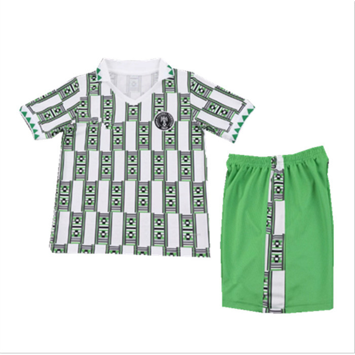 Áo jersey retro Nigeria 1994 dành cho trẻ em từ 16 đến 28 kg