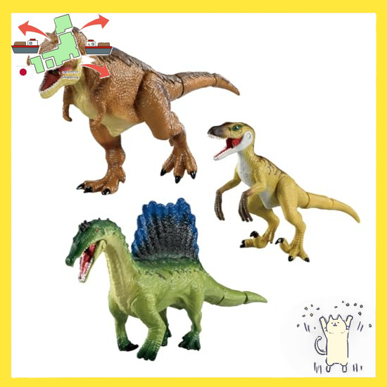 [Japanese Version] Takara Tomy Ania AA-03 Strongest Dinosaur Showdown Set - Animals Dinosaurs Toys -
