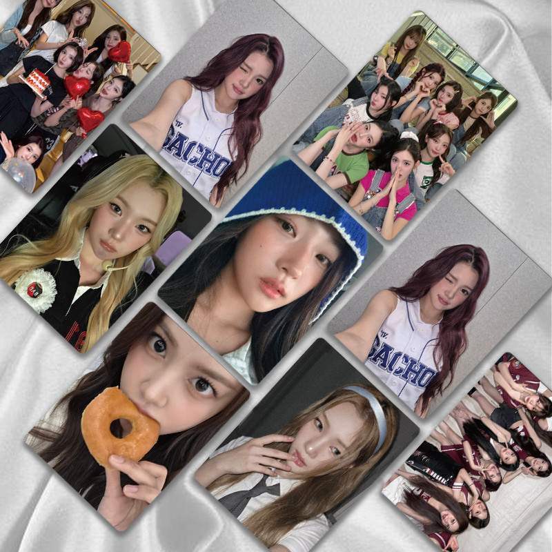 55 chiếc H2H Hearts2Hearts The Chase Photocards S2U Laser Hologram Lomo Card JIWOO CARMEN YUHA STELL