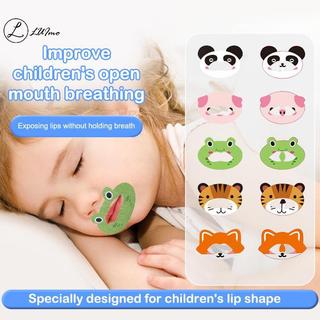 LUImo 30 tờ/túi Miếng dán chống ngáy cho trẻ em, miếng dán miệng kín, miếng dán điều chỉnh thở