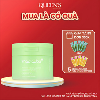   CHÍNH HÃNG  Nước Hoa Hồng Dạng Miếng Medicube Exosome Cica Calming Toner Pad 100 Miếng - Làm Dịu Cấp Ẩm Phục Hồi Da 