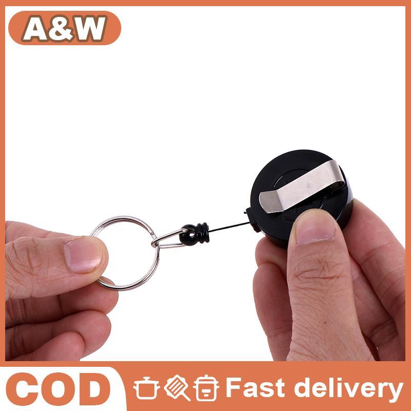 [WHP] Heavy Duty Retractable Reel Badge ID Holder Belf Clip Nurse Name Card