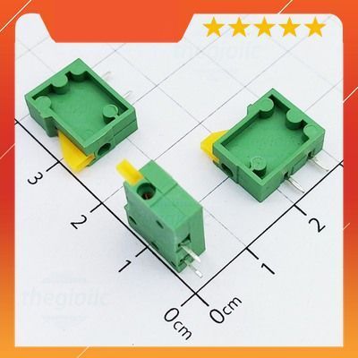 [10 Cái]- KF141-2.54-1-R Terminal Block 1 Tiếp Điểm Cắm Dây Ngang 2.54mm 150V 2A