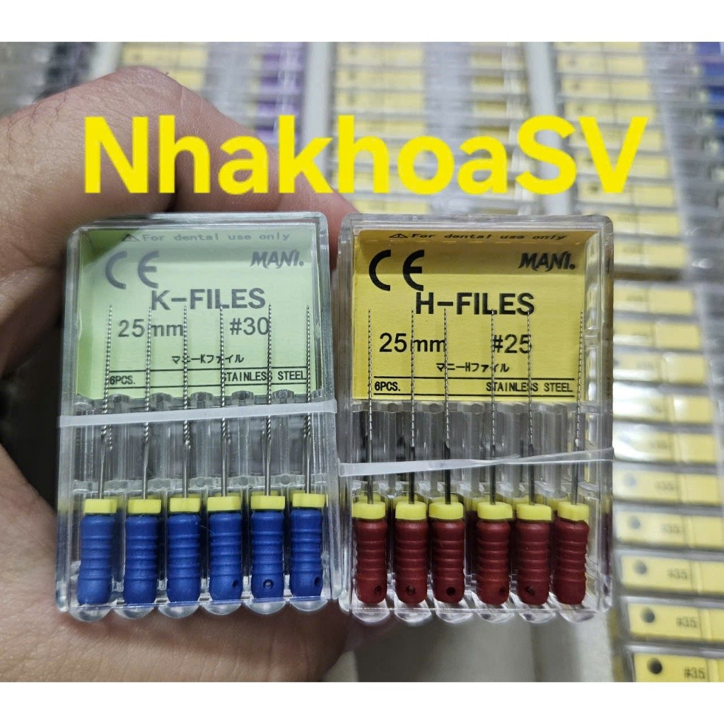 [MỚI] TRÂM NỘI NHA K FILE & H FILE | File nội nha loại tốt