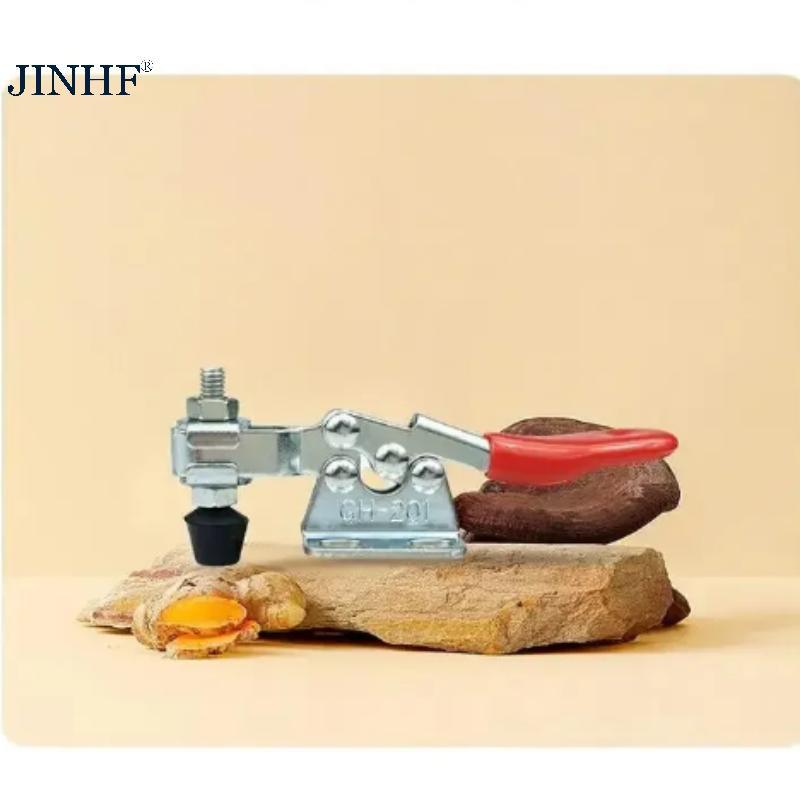 JINHF Qui Kẹp Bàn Làm Việc Cố Định GH201 27KG Chịu Lực Nặng Cho Nhà Để Xe Thợ Mộc Công Nghiệp HOT