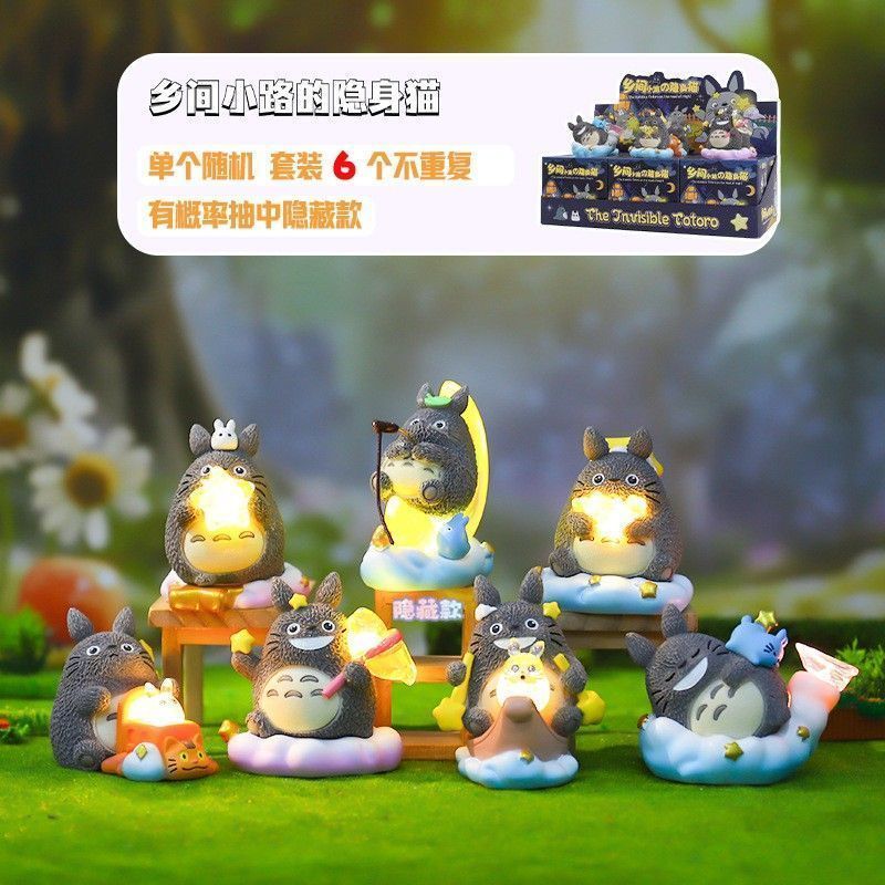 【Fast shipping】blind box ghibli ghibli postcard ghibli decor Mô hình tượng hộp mù