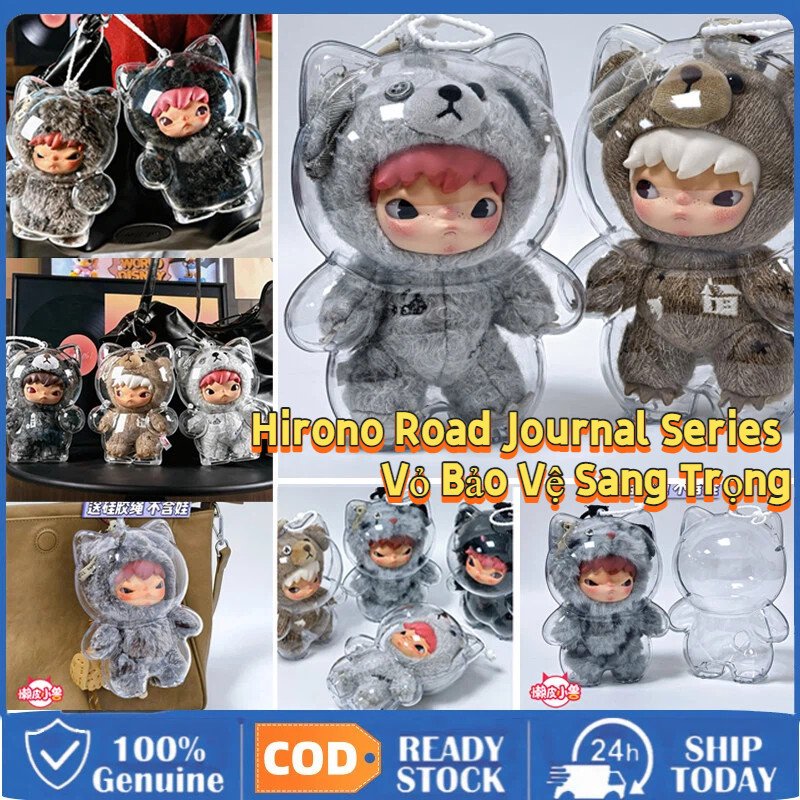 3 Chiếc Hirono Road Journal Series Vỏ Bảo Vệ Sang Trọng, Vỏ Búp Bê Hirono Chống Thấm Nước Trong Suốt