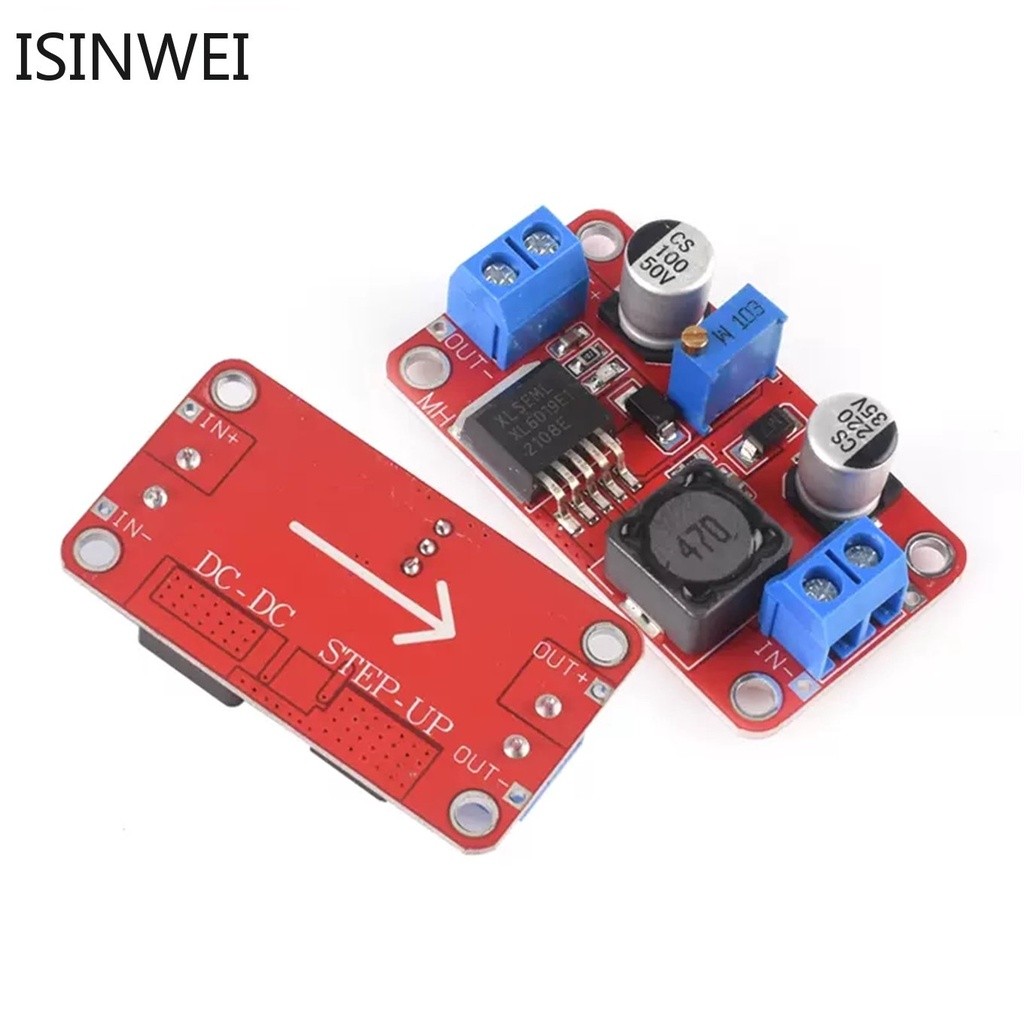 029 Mô Đun Tăng Áp 5A DC-DC Từ 3.3V-35V Sang 5V 6V 9V 12V 24V XL6019