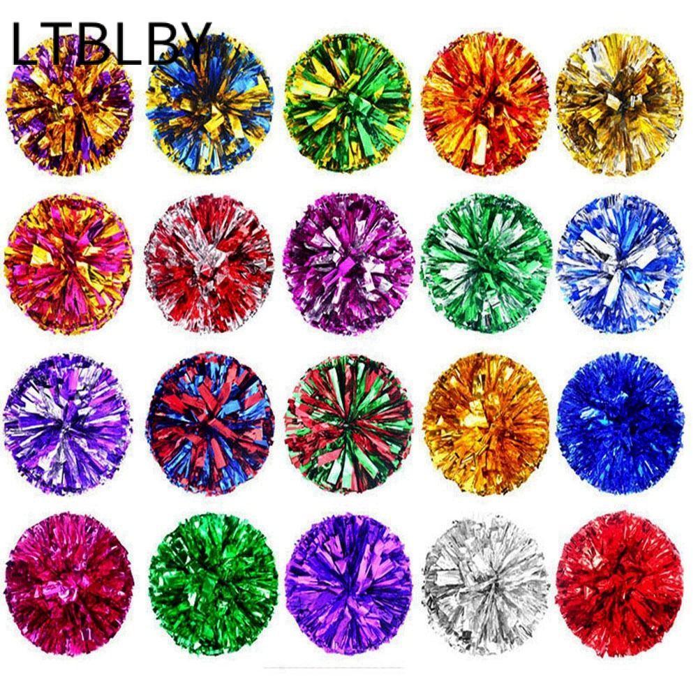 LTBLBY Cổ Vũ Cổ Vũ Bóng Đầm Trang Phục Đôi Lỗ Tay Cầm Thi Đấu Hoa Khiêu Vũ Trang Trí Tiệc
