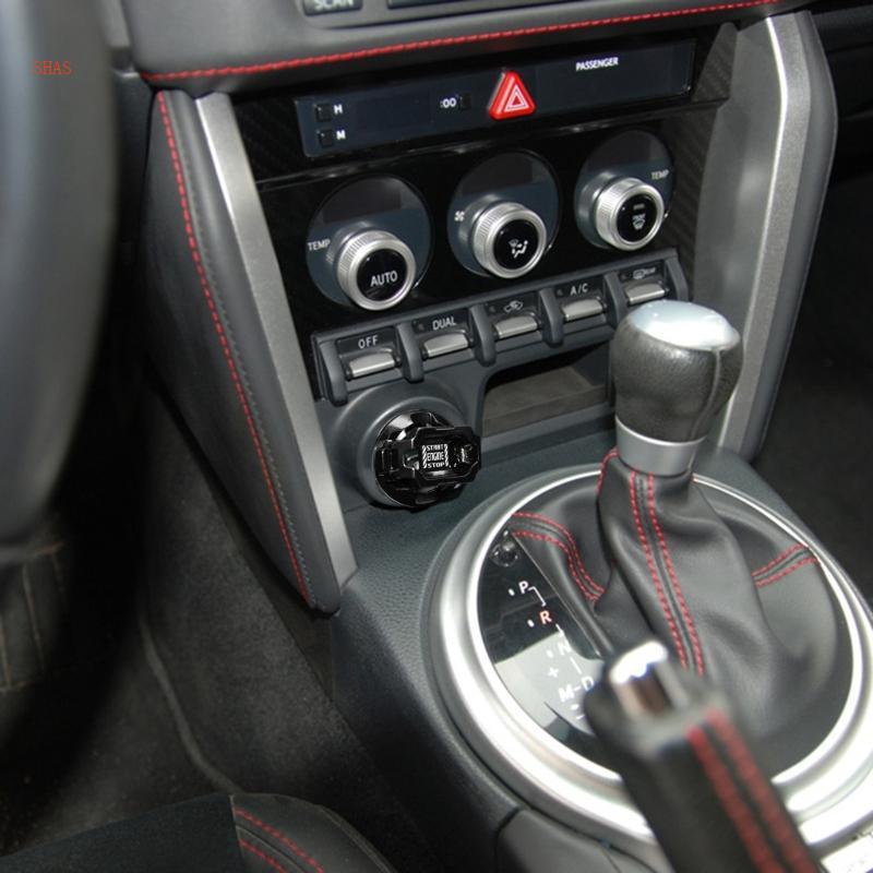 Shas Push To Start Button Cover RotaryEngine Start Stop Button Cover AntiScratch