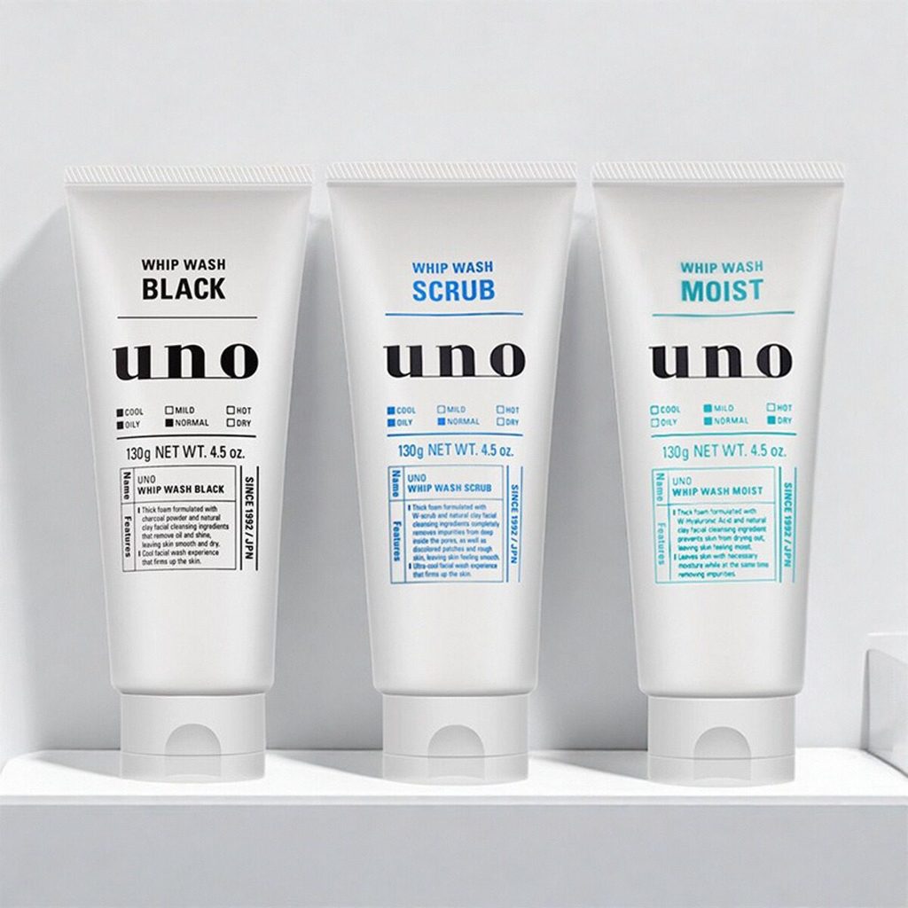 General Trade Wunuo UNO Sữa Rửa Mặt Nam Sữa Rửa Mặt Tẩy Tế Bào Chết Mụn Đầu Đen Mờ Sữa Rửa Mặt Trung