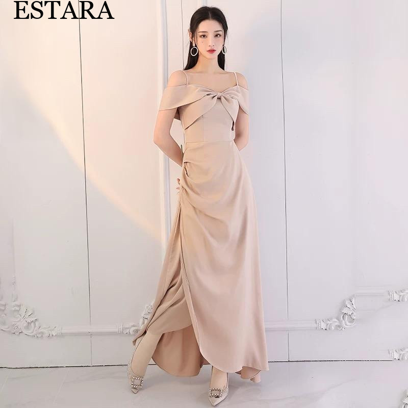 sexy bodycon midi dress korean fitted cocktail beige dress for women formal for wedding party dress