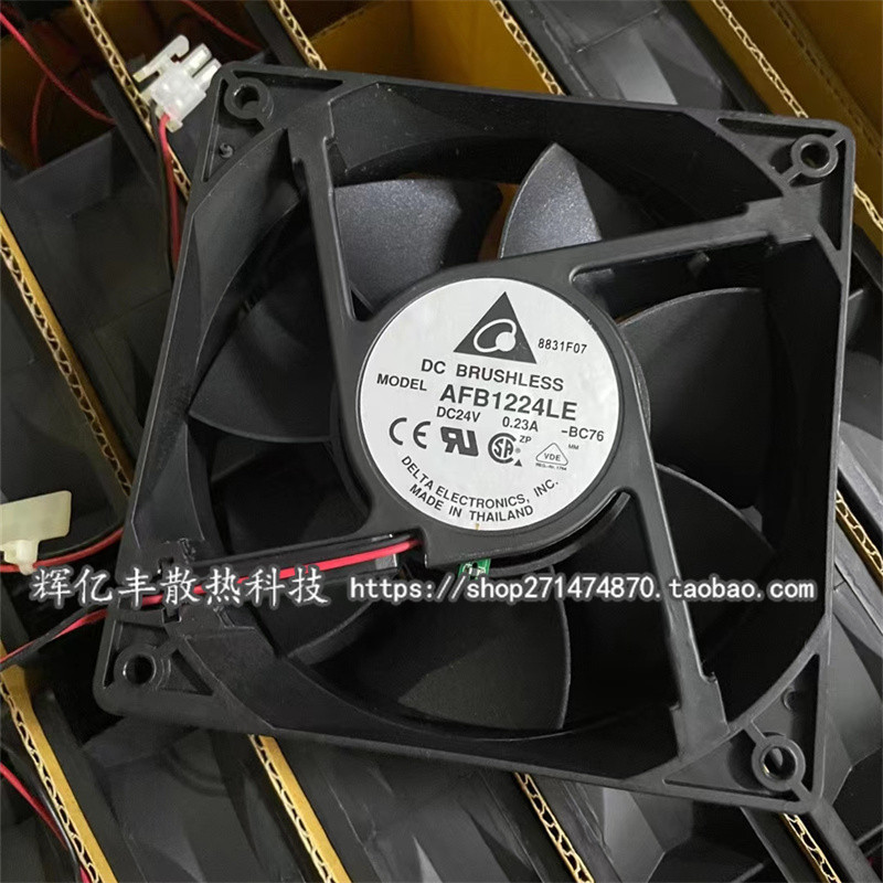 Quạt làm mát biến tần Delta AFB1224HE / LE 24V 12cm 12038 0,36 A 0,23A